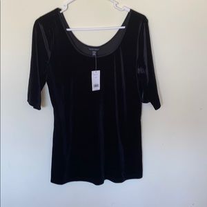 Banana republic black shirt sleeve shirt size L